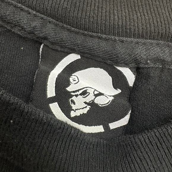 Black Grunge Y2K Metal Mulisha Graphic Tee - Picture 6 of 6